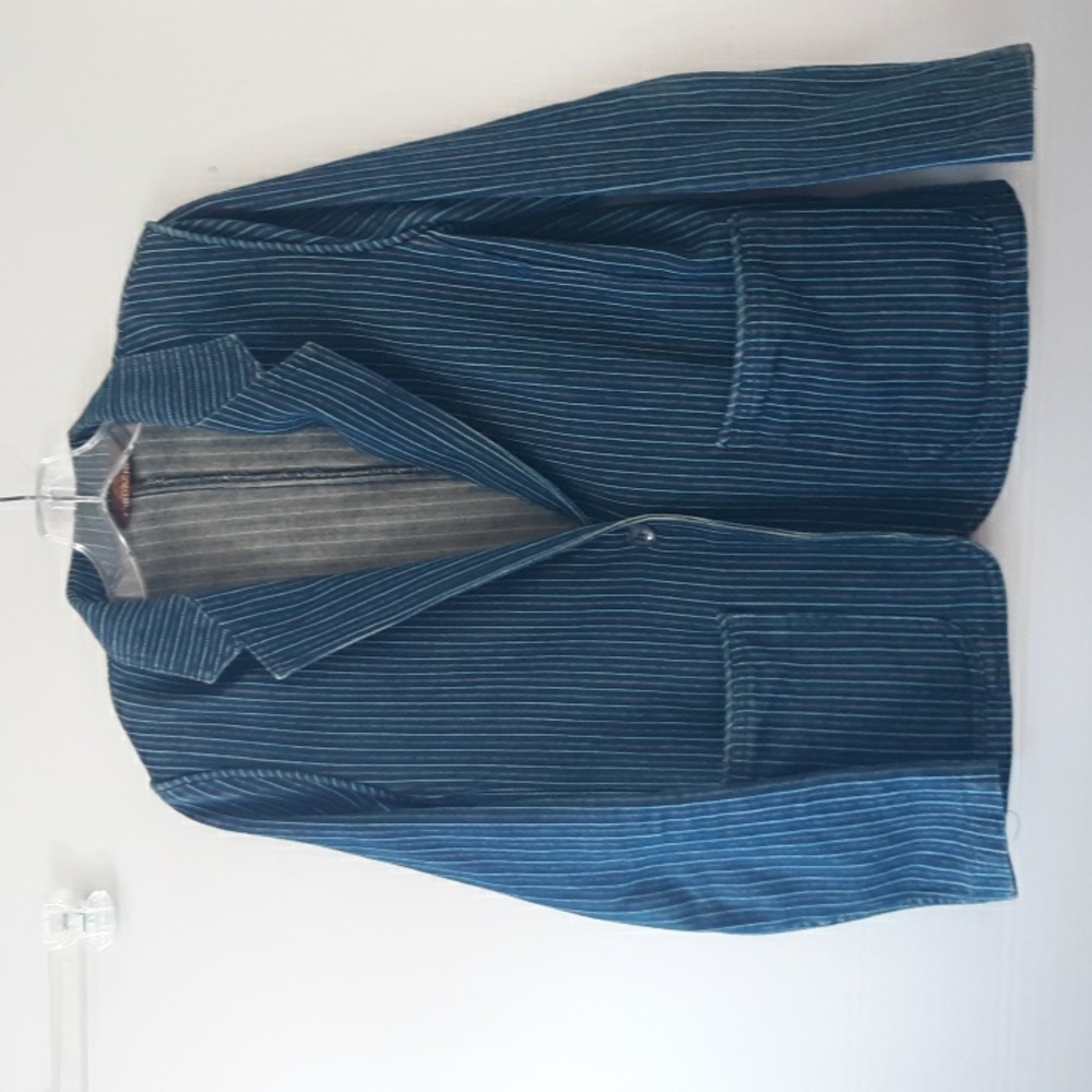 Jordache Blue Striped Women's Jacket